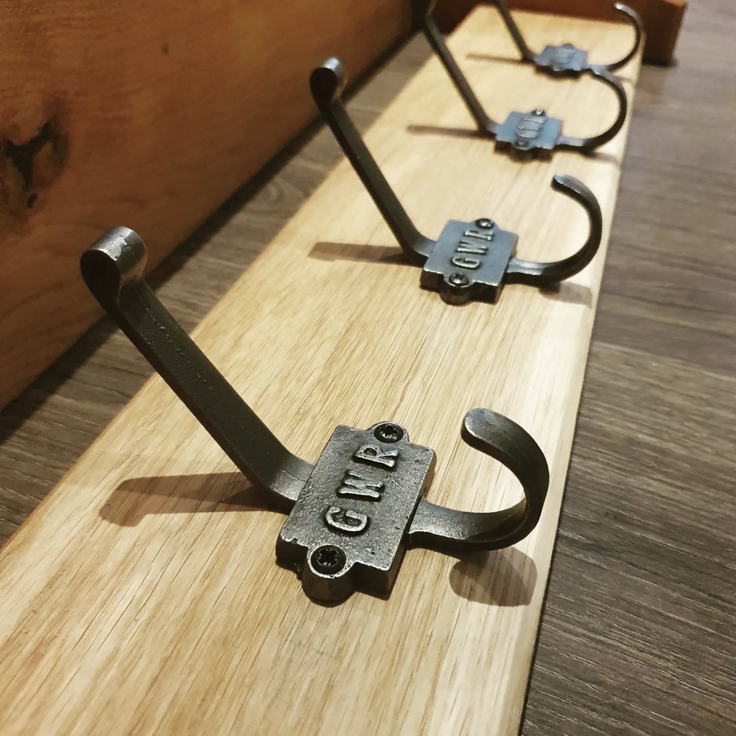 Personalised wooden best sale coat hooks